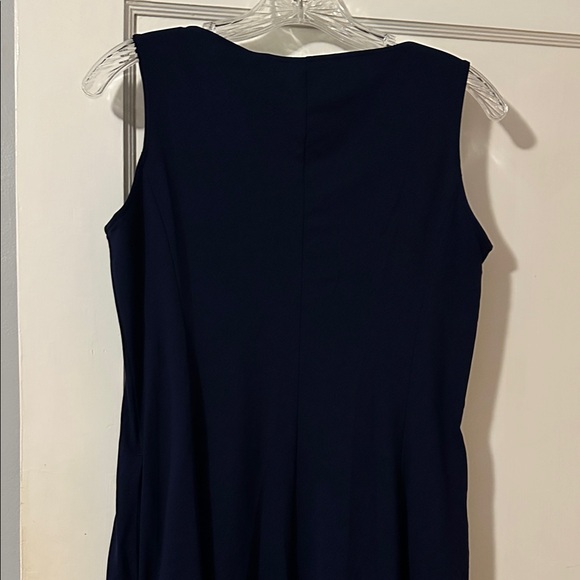 Uniqlo Women's Ultra Stretch AIRism Sleeveless Dress, Navy, Size S - Picture 8 of 9